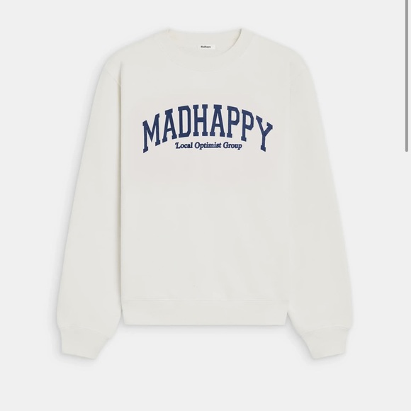 Madhappy Other - Madhappy Campus Fleece Crewneck - Optic